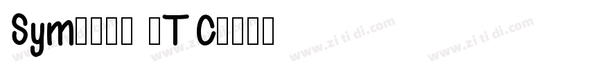 Sym2020 2TC字体转换